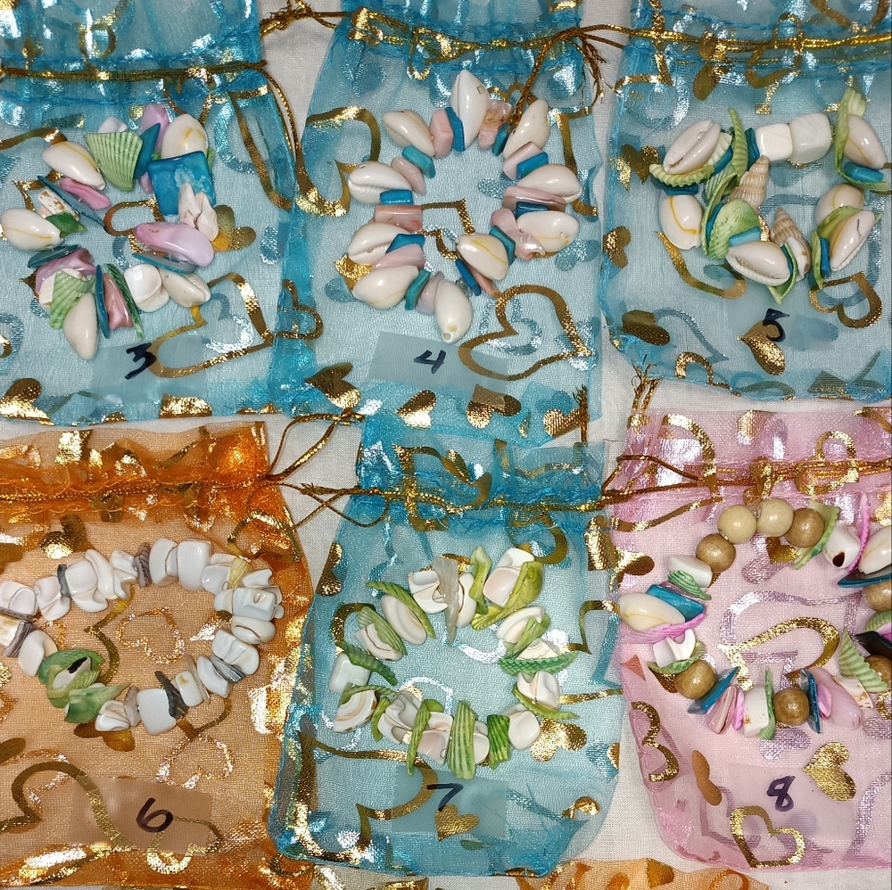 Shell beaded bracelets - Picture 3 of 4